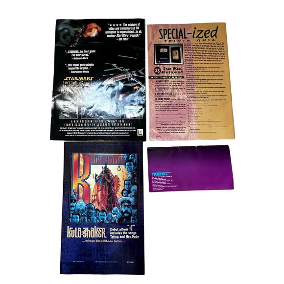 Star Wars|Lot|Comics/Technical Journal/Quiz Wiz - Picture 1 of 11